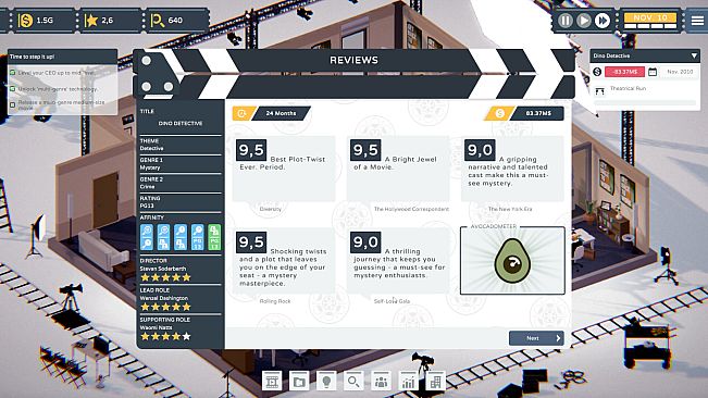 The Executive - Movie Industry Tycoon