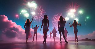 AI-VJ - New Year 2 Visuals