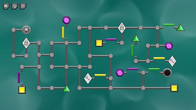 Two Portals - A Gemstone Puzzle Game