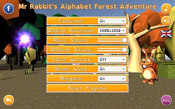 Mr Rabbit's Alphabet Forest Adventure