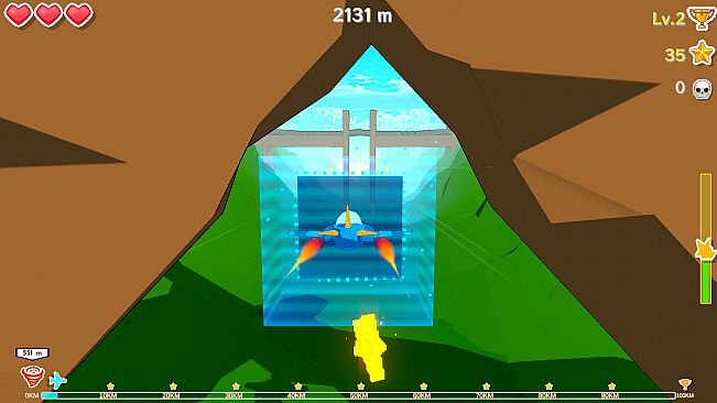 Fly Over! 100KM! Mountains!