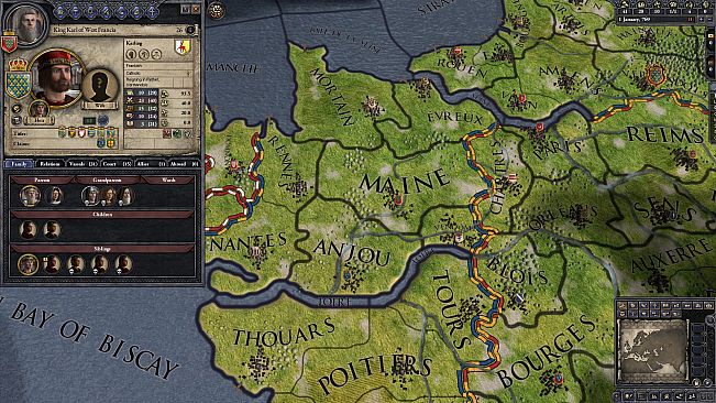 Crusader Kings II: Early Western Clothing Pack