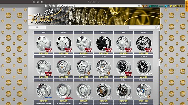 Car Mechanic Simulator 2018 - Rims DLC