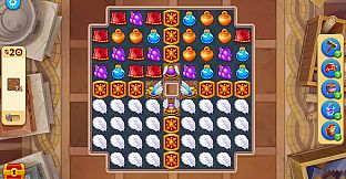 Jewels of Rome: Match-3 Game and City Builder