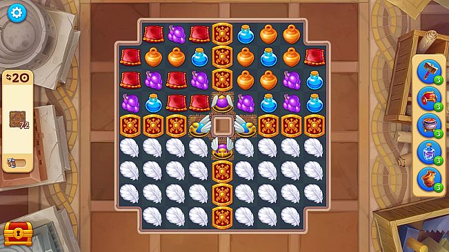 Jewels of Rome: Match-3 Game and City Builder