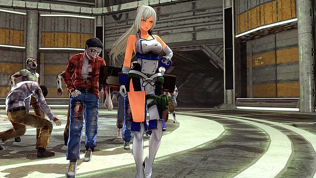 OneeChanbara ORIGIN - Exclusive Lei Costume: Uroboros Combat Uniform Cyber Blue