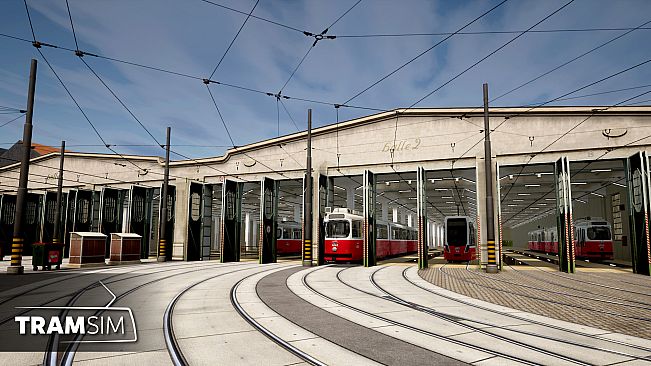 TramSim DLC Tram-Depot Vienna