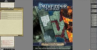 Fantasy Grounds - Pathfinder RPG - Pathfinder Flip-Mat - Elemental Planes Multi-Pack
