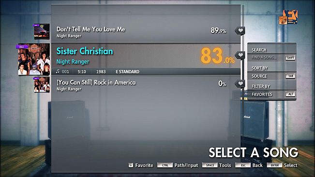 Rocksmith 2014 Edition – Remastered – Night Ranger - “Sister Christian”