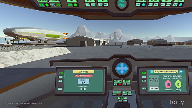 Icity - a Flight Sim ... and a City Builder