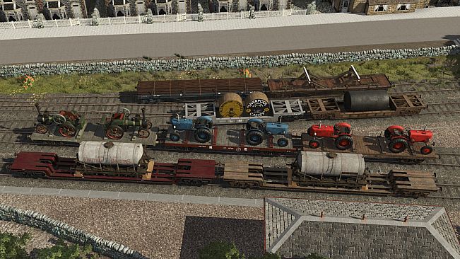 Trainz Plus DLC - BR Grouping Flat Wagon Pack 1
