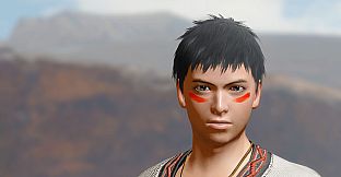 Monster Hunter Rise - "Single Stroke Cheek" makeup