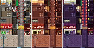 RPG Maker MZ - SERIALGAMES Living Good City Tileset