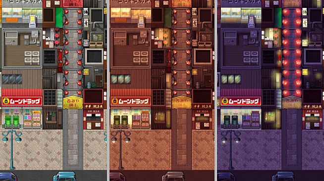 RPG Maker MZ - SERIALGAMES Living Good City Tileset