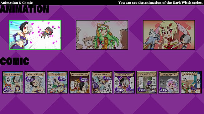 The Legend of Dark Witch Renovation Official Art Book