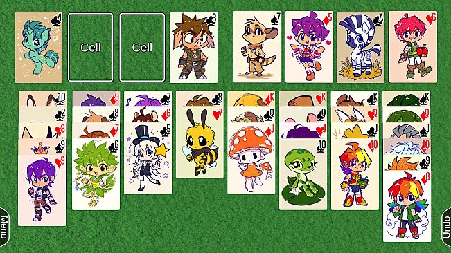 Wyvern Solitaire Deck Pack: Cute Stuff