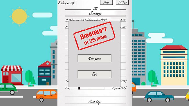 Delivery man simulator