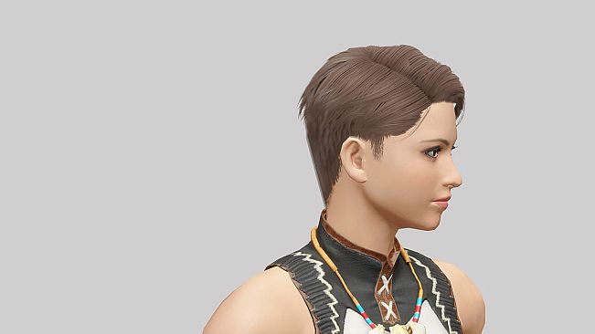 MONSTER HUNTER RISE - "Noble Short" hairstyle