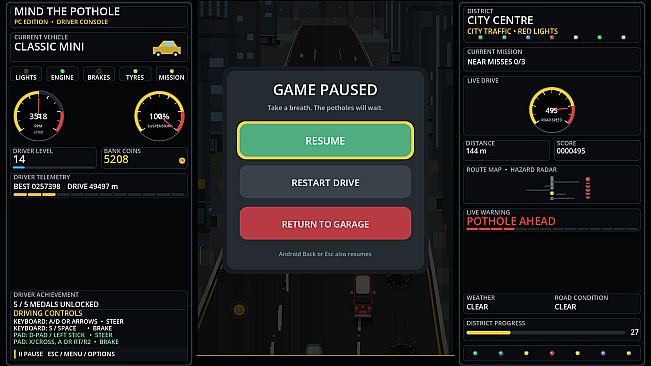 Mind The Pothole