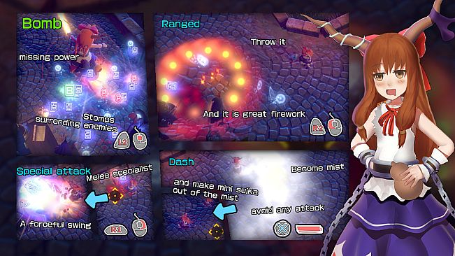 The Disappearing of Gensokyo: Sakuya, Koishi, Suika Character Pack