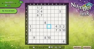 Puzzle by Nikoli W Numberlink