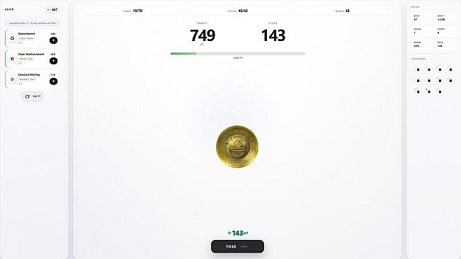 A cointoss roguelike