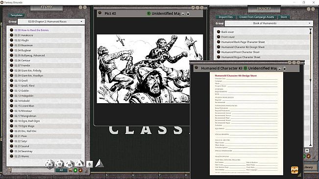 Fantasy Grounds - D&D Classics - PHBR10 The Complete Book of Humanoids (2E)