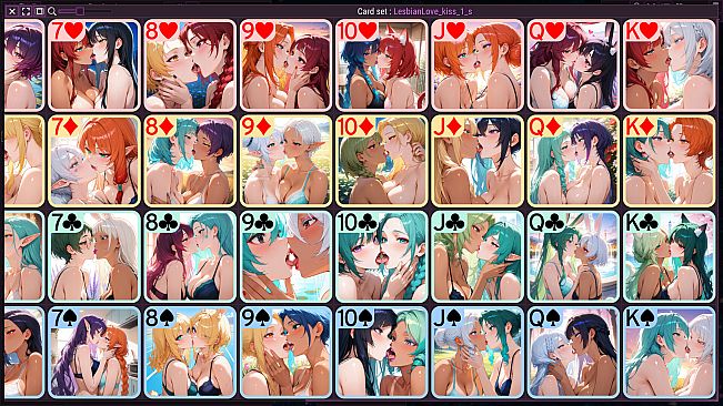 NSFW Solitaire - Lesbian Love