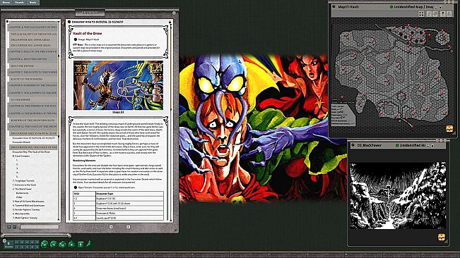 Fantasy Grounds - D&D Classics: Queen of the Spiders (GDQ1-7)