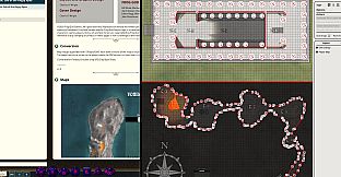 Fantasy Grounds - VTT Map Pack: Isle of the Angry Apes