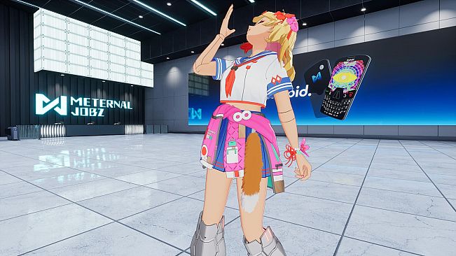 FULL METAL SCHOOLGIRL - Accessory: "White-Tipped Cat Tail"