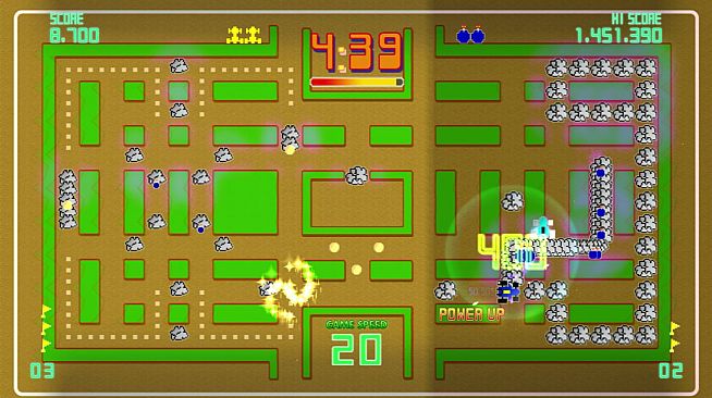 Pac-Man Championship Edition DX+: Rally-X Skin