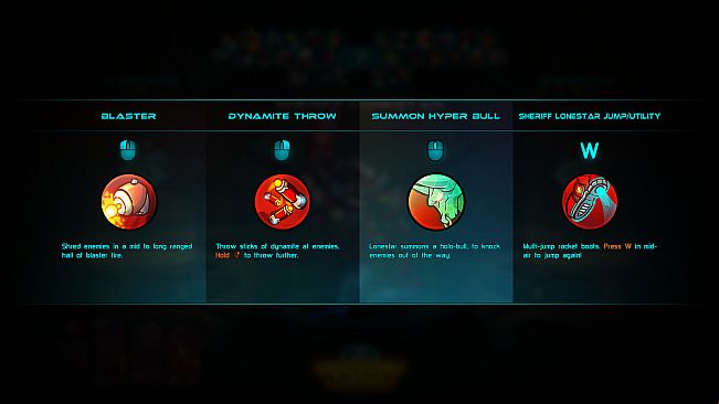 Awesomenauts Character - Sheriff Lonestar