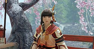 Monster Hunter Rise - "Hinoa Long" hairstyle