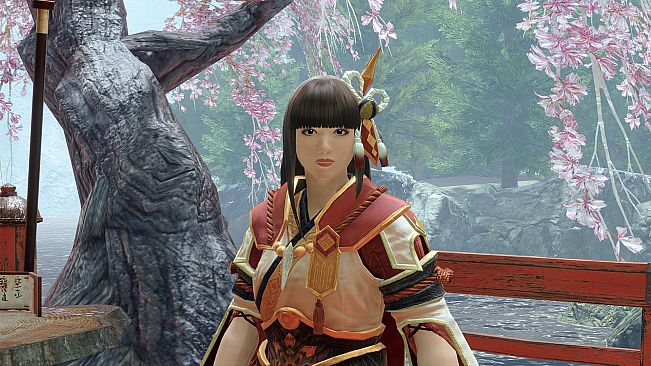 Monster Hunter Rise - "Hinoa Long" hairstyle