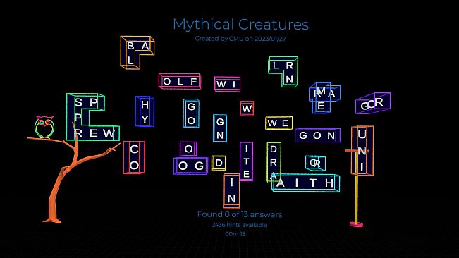 Arthur Owl's Word Block - Hard Pack