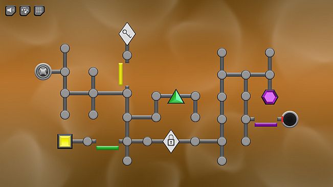 Two Portals - A Gemstone Puzzle Game