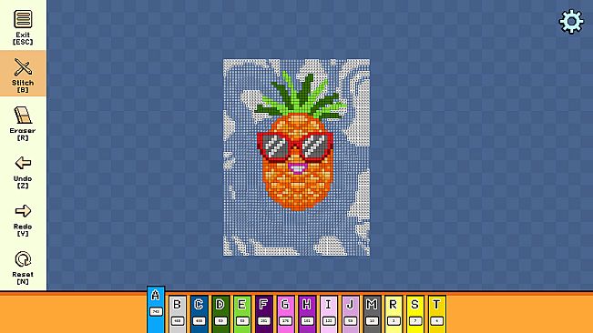 Pixel Cross Stitch - Summer Pack 2