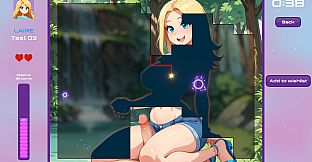Sexy walk through the woods