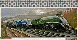 Jigsaw Puzzle Pack - Pixel Puzzles Ultimate: Trains