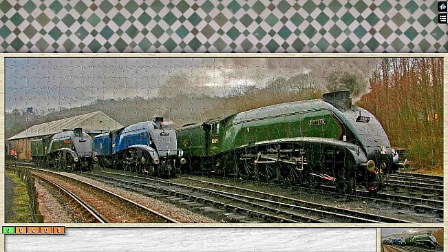 Jigsaw Puzzle Pack - Pixel Puzzles Ultimate: Trains