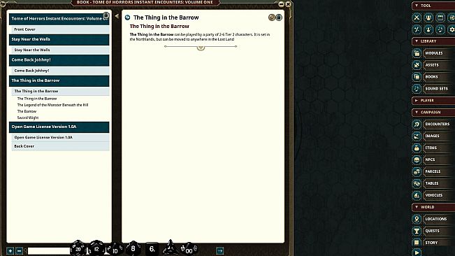 Fantasy Grounds - Tome of Horrors Instant Encounters Volume One (5E)