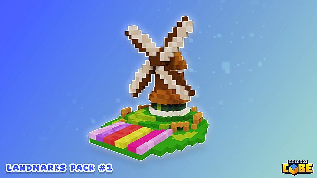 Color a Cube - Landmarks Pack #1