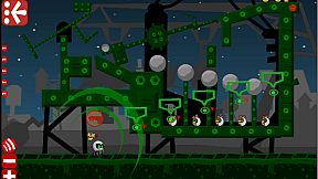 Robot vs Birds Zombies