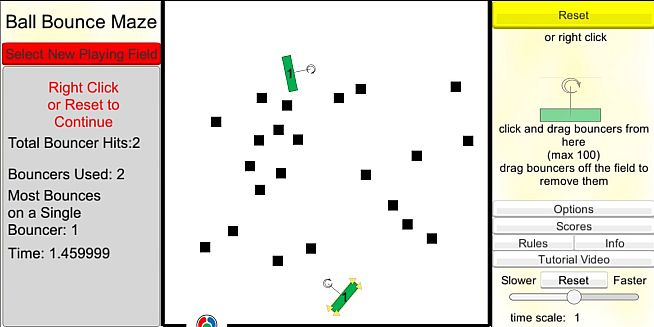 Ball Bounce Maze