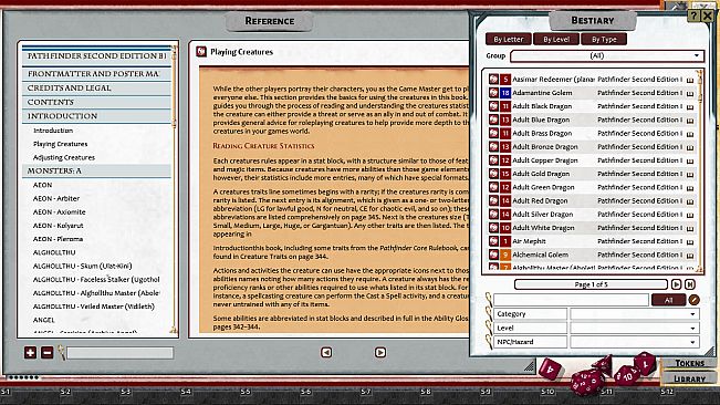 Fantasy Grounds - Pathfinder 2 RPG - Bestiary (PFRPG2)
