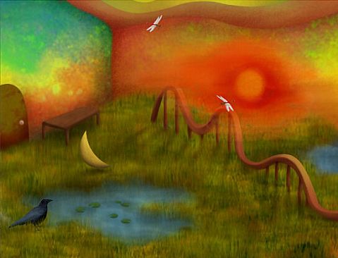 三日月　星めぐりの歌