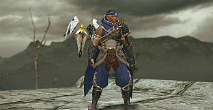 Monster Hunter Rise - "Lost Code: Mjo" Hunter layered weapon (Hammer)