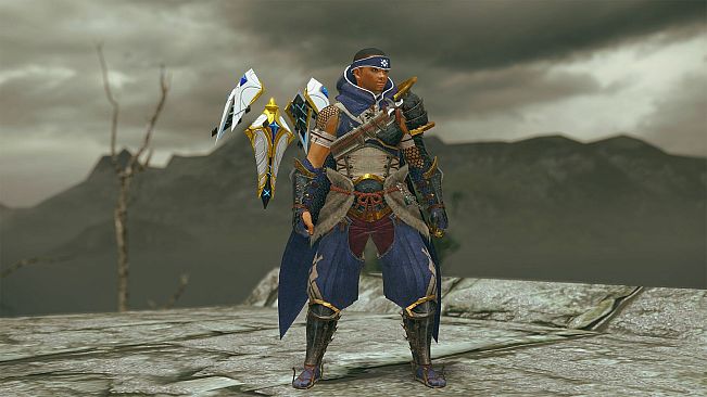 Monster Hunter Rise - "Lost Code: Mjo" Hunter layered weapon (Hammer)