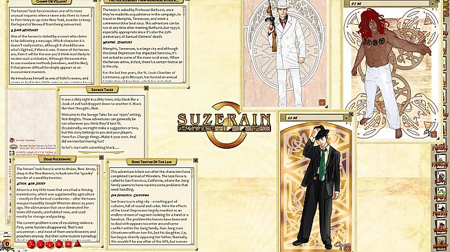 Fantasy Grounds - Suzerain: Noir Knights (Savage Worlds)